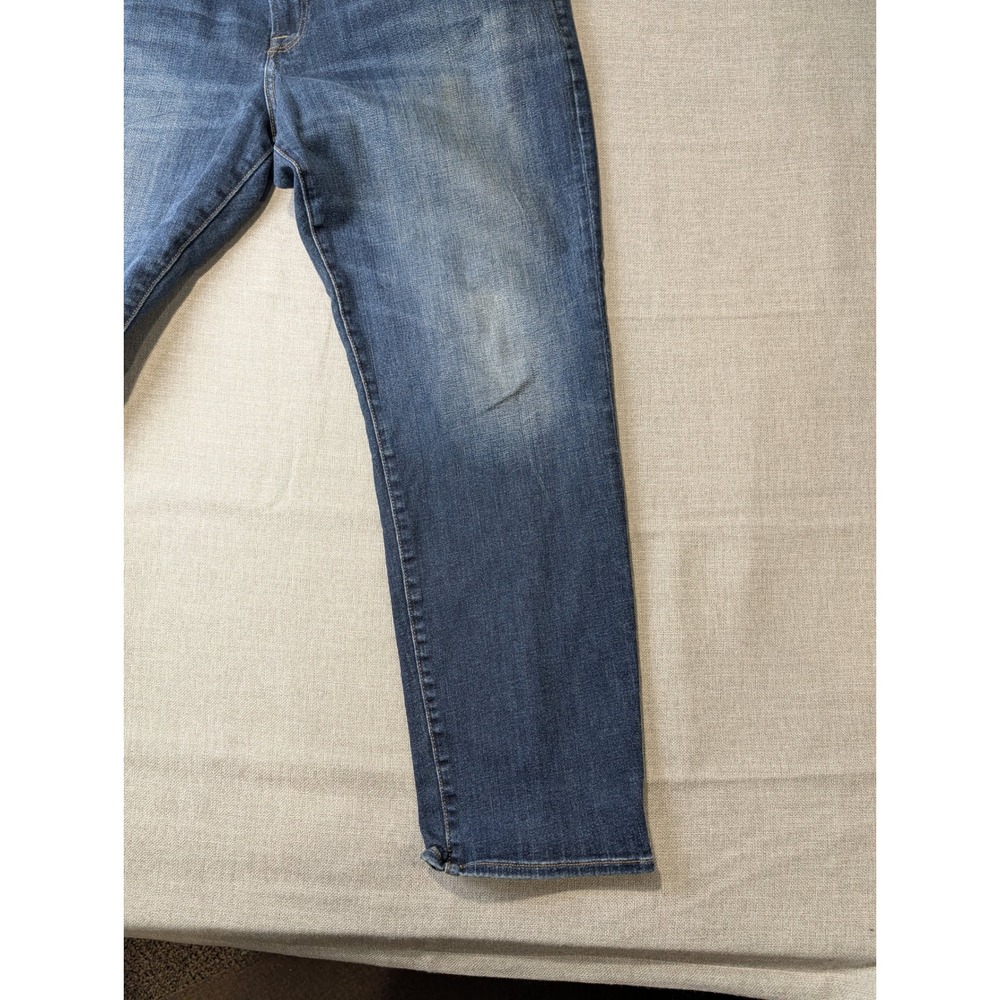 Lucky Brand 121 Heritage Slim Jeans Mens 38x30 Blue Medium Wash Denim 7M12700 - Picture 5 of 15